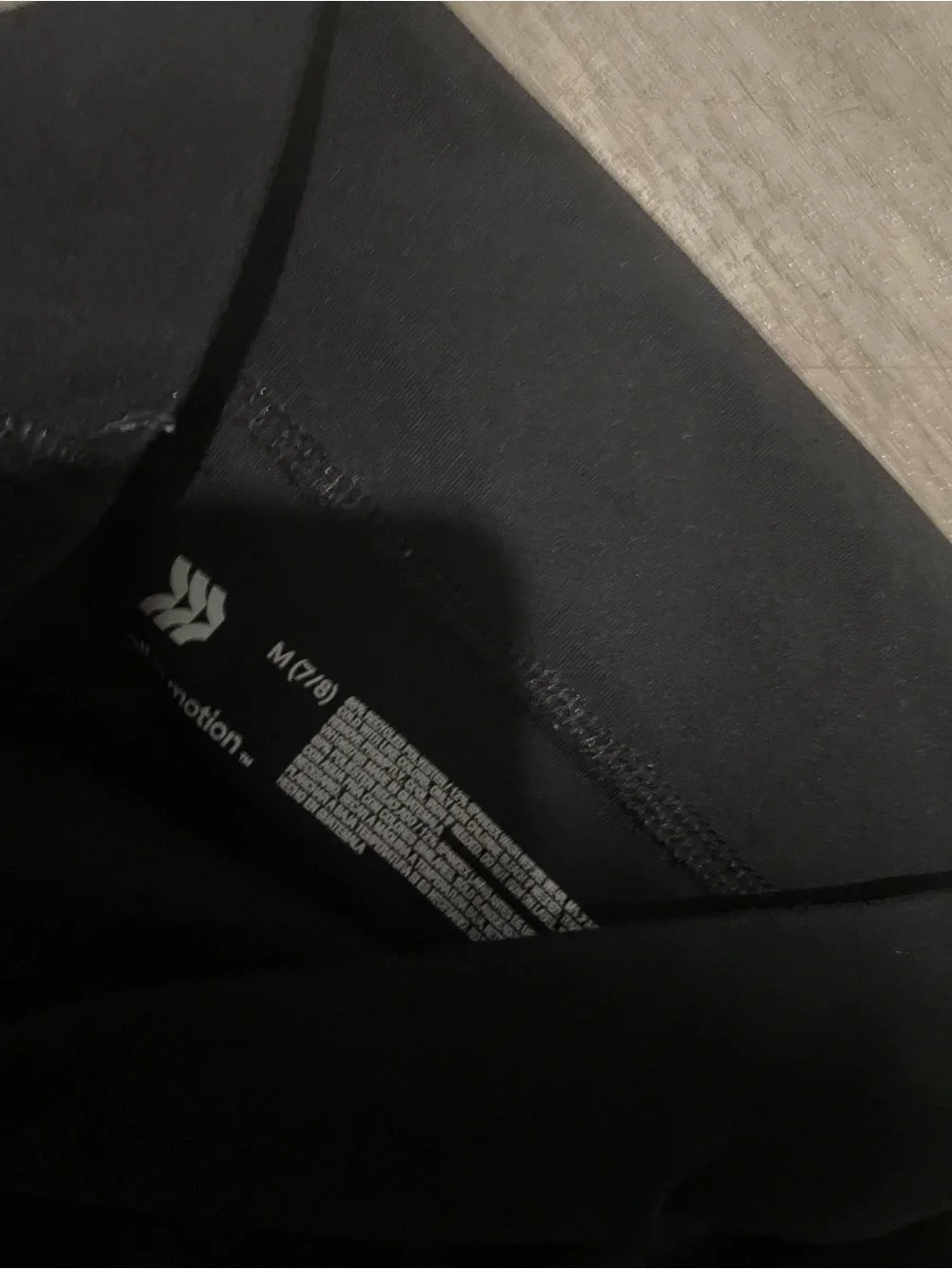 all in motion Black High-Rise Girls' Leggings